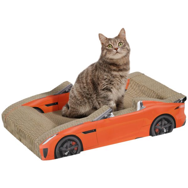 Racing Car Shaped Cat Scratcher