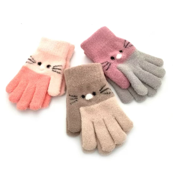Children Cat Gloves