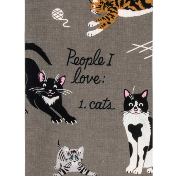 Cat Dish Towel