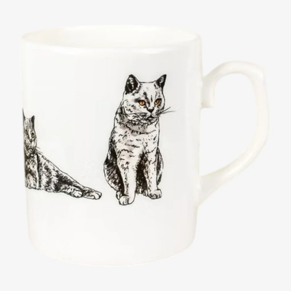 British Blue Cat Mug