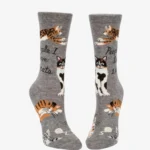 People I love cats socks front on
