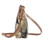 side view vintage cat sling bag