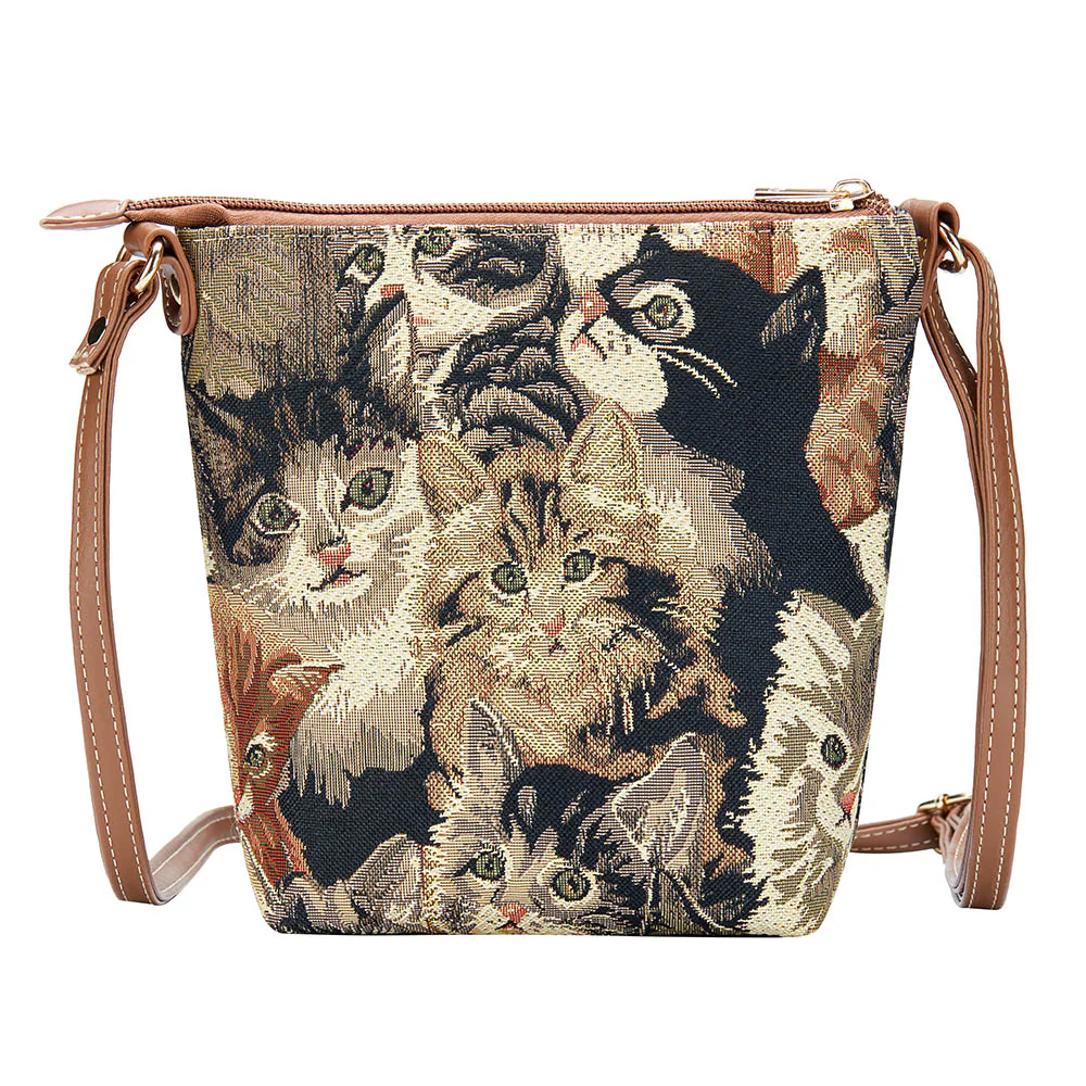 vintage cat sling bag